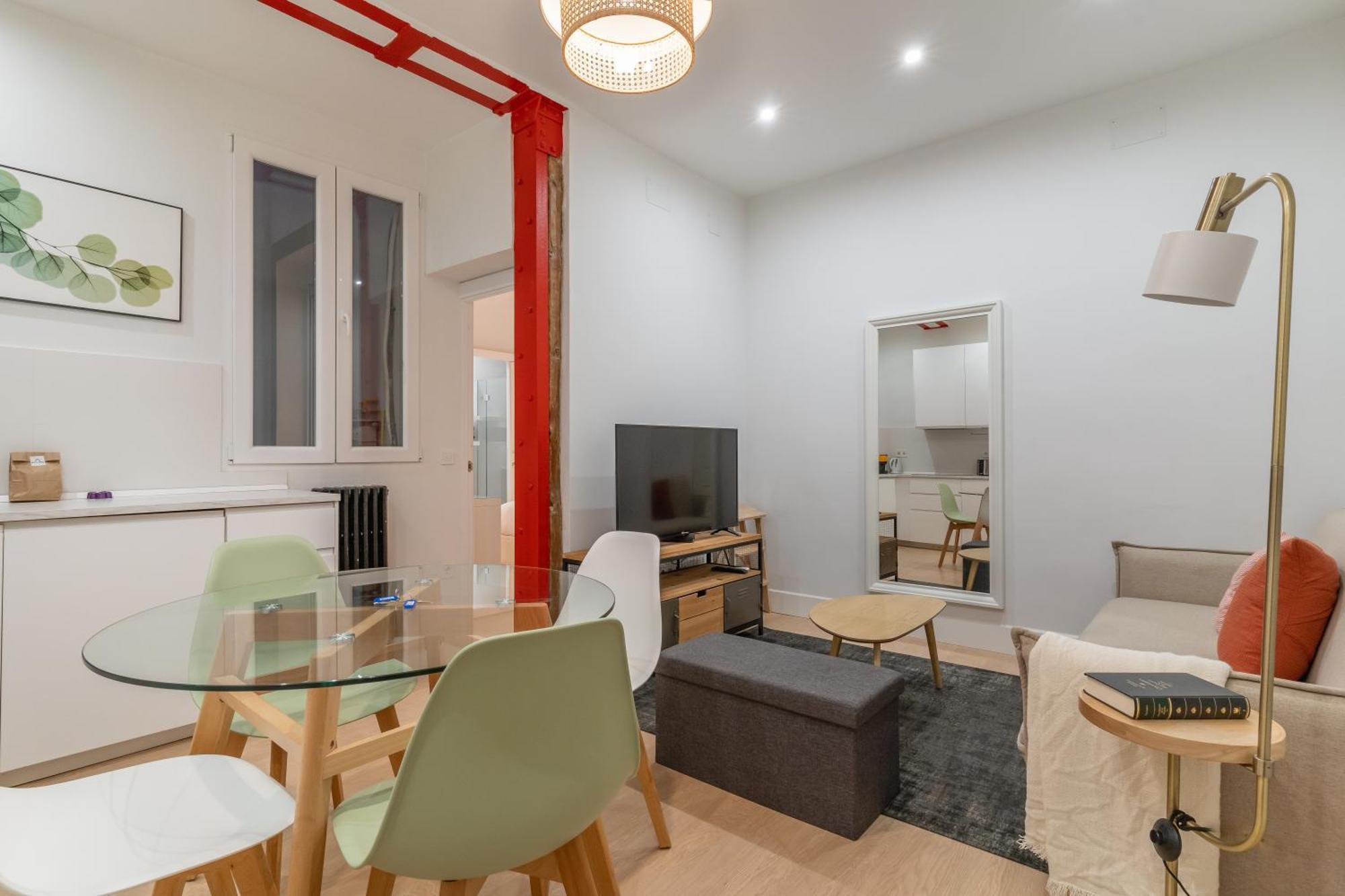 Apartmán Cozy And Central-1Bd 1Bth- Cortes Madrid Exteriér fotografie