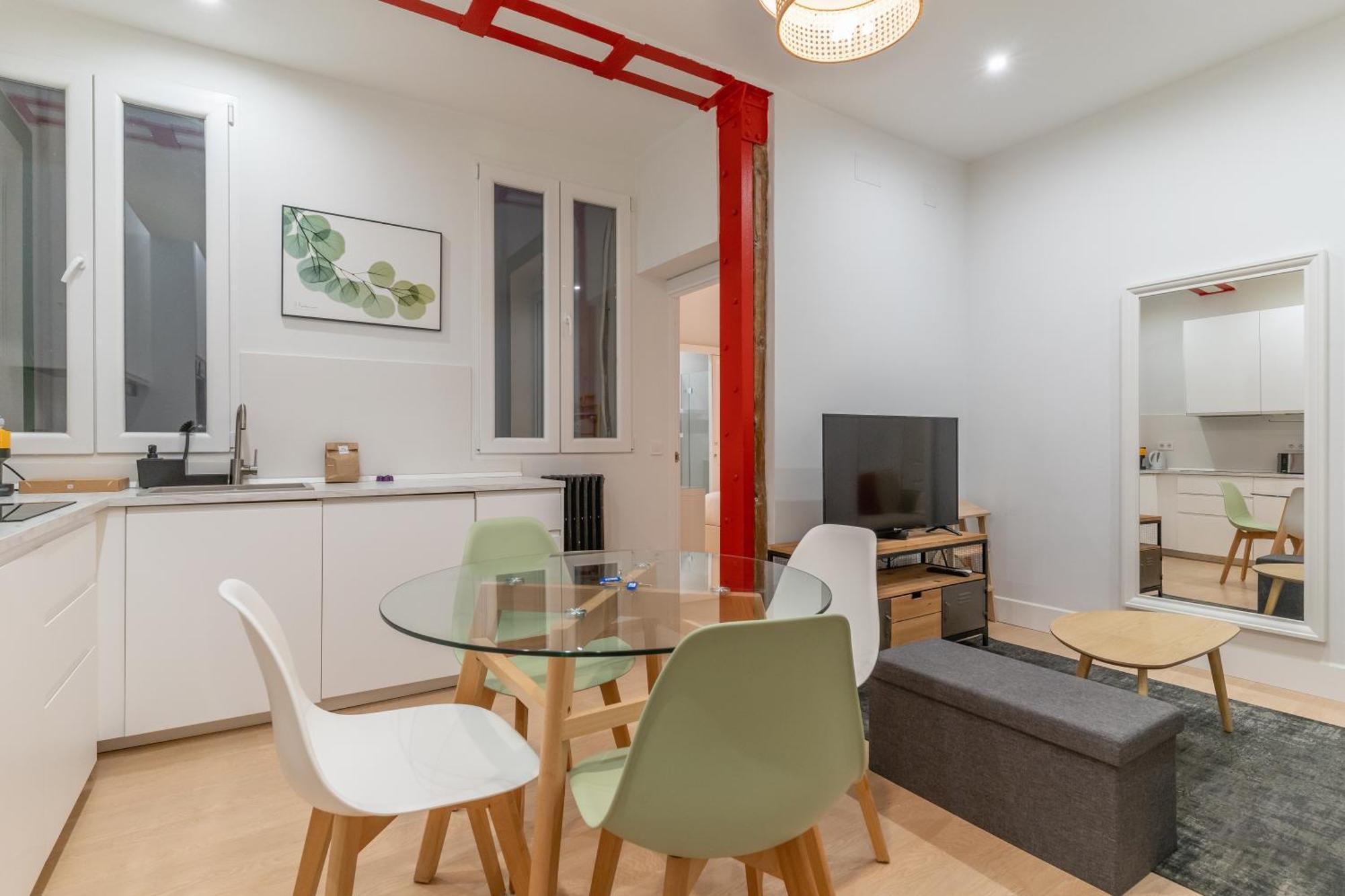 Apartmán Cozy And Central-1Bd 1Bth- Cortes Madrid Exteriér fotografie